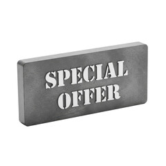Special Offer Promo Sign