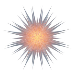 Fototapeta premium Abstract starburst design with radial pattern