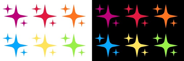 Obraz premium set of stars