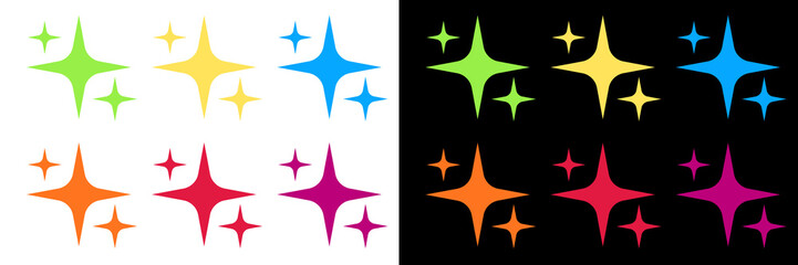 Obraz premium set of stars