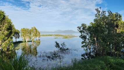 Obraz premium Lake Proserpine Panorama in Queensland, Australia