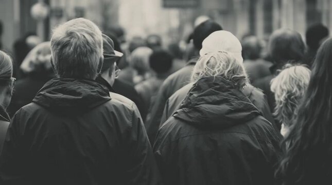 Back view of people walking together, natural body language suggesting belonging and shared journey. Universal human story captured in a simple, relatable lifestyle moment.
