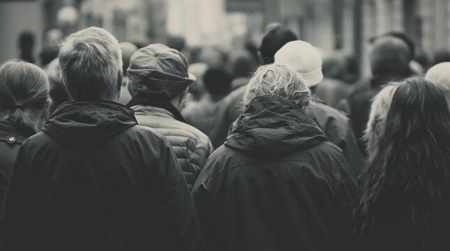 Back view of people walking together, natural body language suggesting belonging and shared journey. Universal human story captured in a simple, relatable lifestyle moment.
