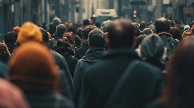 Back view of people walking together, natural body language suggesting belonging and shared journey. Universal human story captured in a simple, relatable lifestyle moment.
