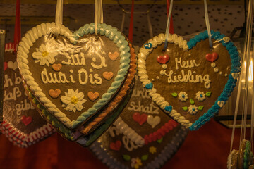 Bayerische Lebkuchenherzen