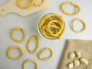 Lanting Indonesian Cassava Crackers with Garlic and Coriander