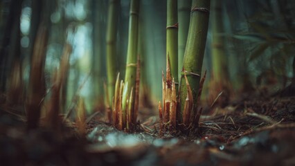 Bamboo Forest Tranquility