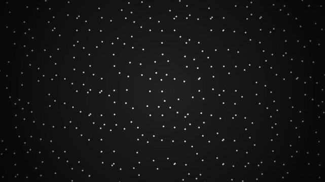 Stunning Black Abstract Background with Scattered White Dots for Modern Creative Design