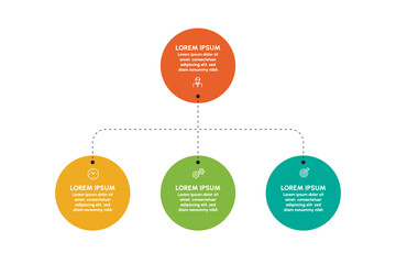 Business infographic design background template