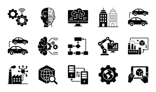 Digital twin ai simulation system twin iot data weather model process simulation interactive model.