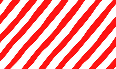 Obraz premium Candy Cane Diagonal Stripes Background. Ideal for holiday backgrounds, wrapping paper, greeting cards, seasonal banners, packaging, wallpapers