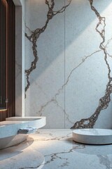 Sleek dark marble, blurred edges, elegant backdrop, elegant, gray