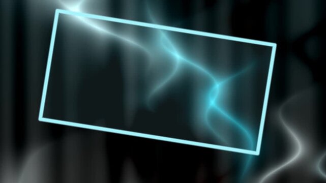 Creating a Dynamic Visual Scene With Faint Blue Framing Against Abstract Smoky Background