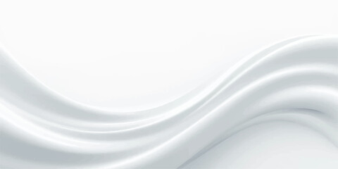 Obraz premium Abstract blue wavy background with smooth flowing curves