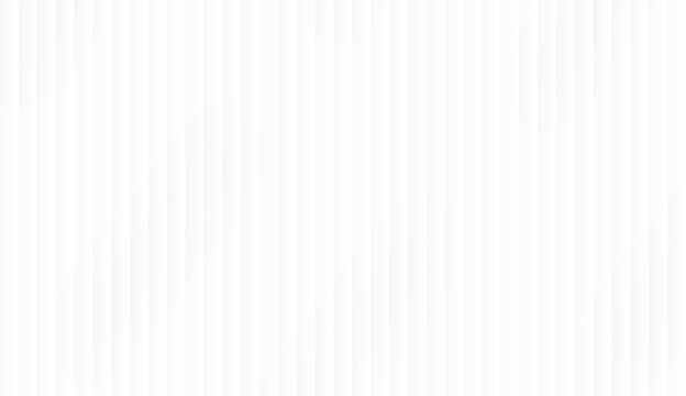 Abstract minimalist white background with subtle vertical light bars and soft grey shadows. Creative clean geometric texture with a bright professional aesthetic.