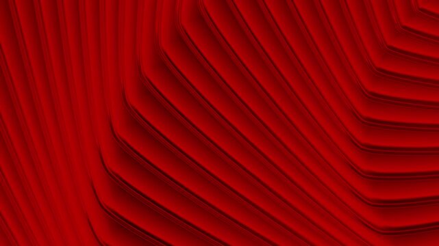 red background