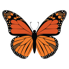 Fototapeta premium Flat monarch icon created as a versatile vector illustration suitable for several purposes including websites UI UX interfaces presentations print templates and digital branding