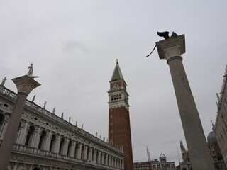 イタリア　世界遺産ヴェネツィア　サン・マルコの鐘楼