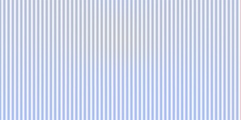 Obraz premium Holographic glass distortion in pastel lilac, peach and sky blue. Blurred ripple stripes with glossy vertical gradient, vector illustration