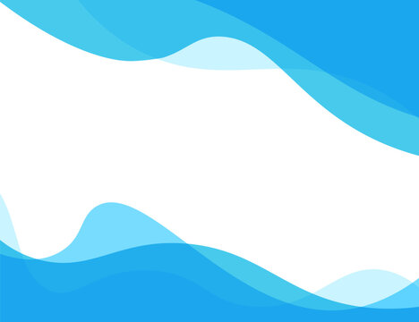abstract blue template blank poster card illustration vector