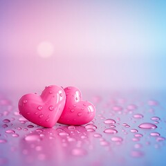 Obraz premium Dew-Kissed Heartsong