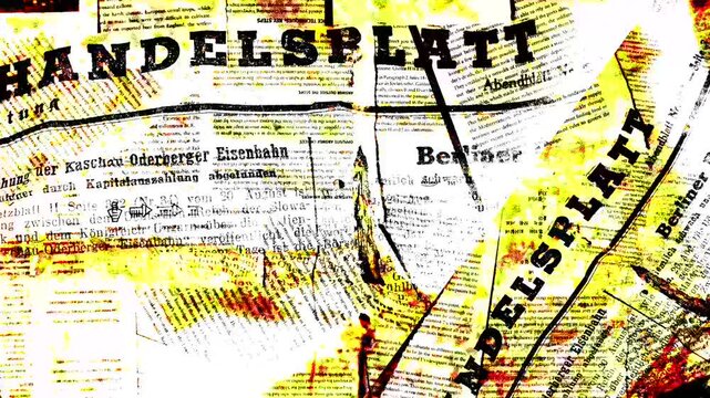 grunge stop motion burned effect newspaper background