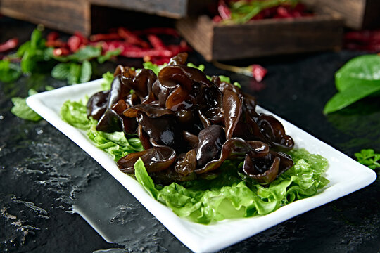 Fresh hot pot ingredients, black fungus