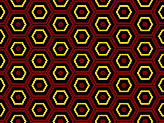 pattern with black and yellow colors