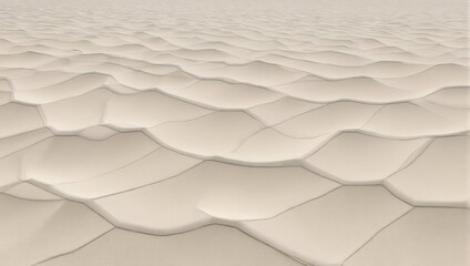 Obraz premium Abstract rendering of a repeating, segmented pattern resembling cracked, dry terrain