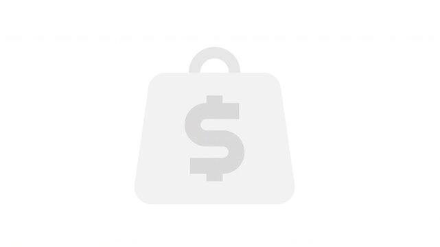 Financial Debt Burden Animation Concept