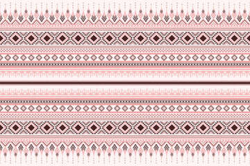 Native Southwest Geometric Abstract Ethnic Pattern.