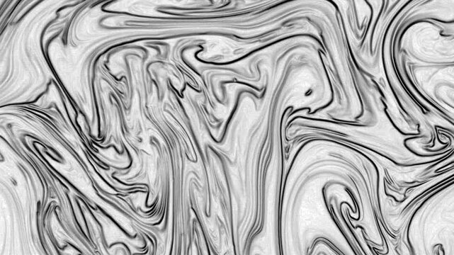 A detailed black and white paint texture focusing on depth and form. The neutral appearance enhances modern visuals and conceptual design applications.