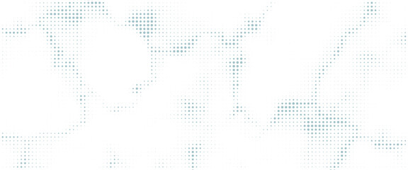 This halftone overlay texture displays a moire pattern that resembles water ripples. The soft blue tones create a sense of calm, ideal for design projects requiring a tranquil aesthetic.