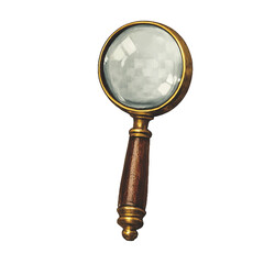antique magnifying glass