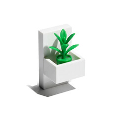 green gift box with ribbon