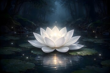 white water lily