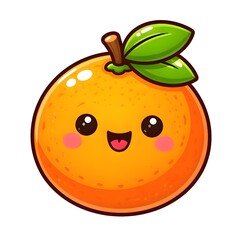orange fruit character