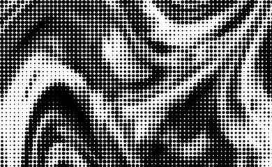 Monochrome black and white halftone overlay pattern background printing raster Grunge Dotted illustration Abstract illustration texture of dots gradient texture Vanishing polka dot Repeating dots grad © GradiENT Noise
