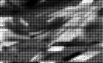 Monochrome black and white halftone overlay pattern background printing raster Grunge Dotted illustration Abstract illustration texture of dots gradient texture Vanishing polka dot Repeating dots grad