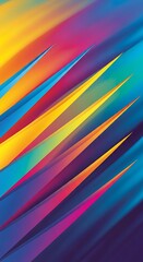 Dynamic Spectrum - A Vibrant Display of Abstract Color Gradients.