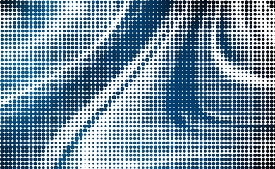 Blue halftone overlay pattern background printing raster Grunge Dotted illustration Abstract illustration texture of dots gradient texture Vanishing polka dot Repeating dots grad