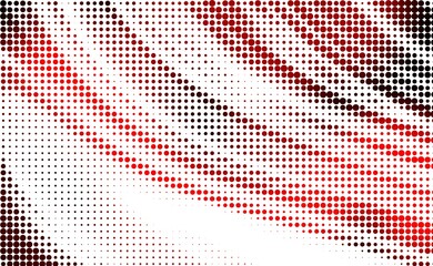 Red halftone overlay pattern background printing raster Grunge Dotted illustration Abstract illustration texture of dots gradient texture Vanishing polka dot Repeating dots grad