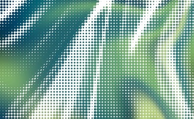Green halftone overlay pattern background printing raster Grunge Dotted illustration Abstract illustration texture of dots gradient texture Vanishing polka dot Repeating dots grad