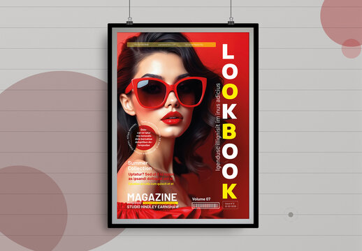 Lookbook Magazine Cover Design