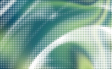 Green halftone overlay pattern background printing raster Grunge Dotted illustration Abstract illustration texture of dots gradient texture Vanishing polka dot Repeating dots grad