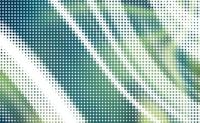 Green halftone overlay pattern background printing raster Grunge Dotted illustration Abstract illustration texture of dots gradient texture Vanishing polka dot Repeating dots grad