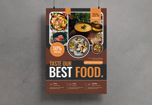 Taste Food Menu Template