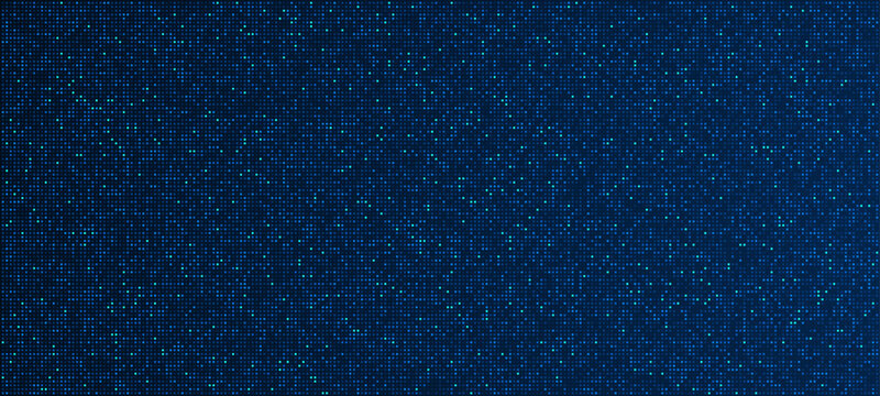Digital technology background. Digital data square blue pattern pixel background