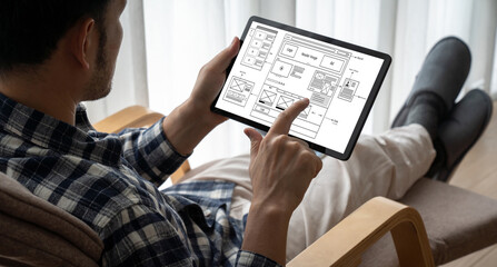 Website design software provide modish template for online retail business and e-commerce