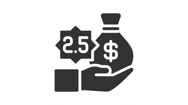 Animated zakat icon